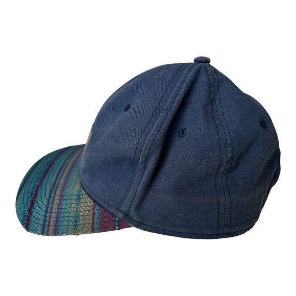 Vans “Off The Wall” ALLOVER IT snapback hat with 6-panel cotton Navy Crown | OS - Picture 4 of 13